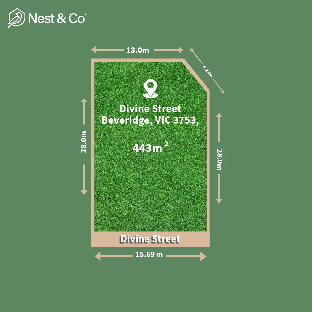 Main view of Homely land listing, 1 Divine Street, Beveridge VIC 3753