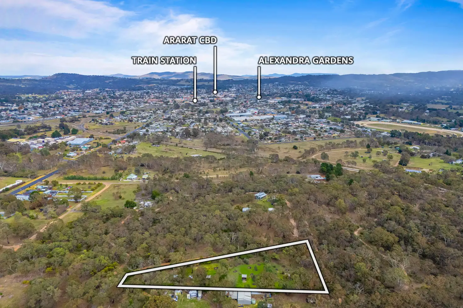 Main view of Homely land listing, LOT 9A, 52 Irwin Street, Ararat VIC 3377