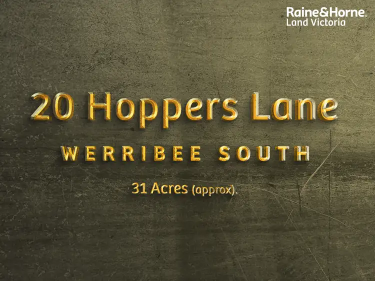 Fifth view of Homely land listing, 20 HOPPERS LANE, Werribee South VIC 3030