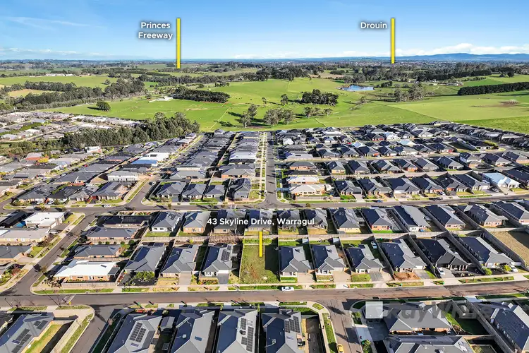 Second view of Homely land listing, 43 Skyline Drive, Warragul VIC 3820