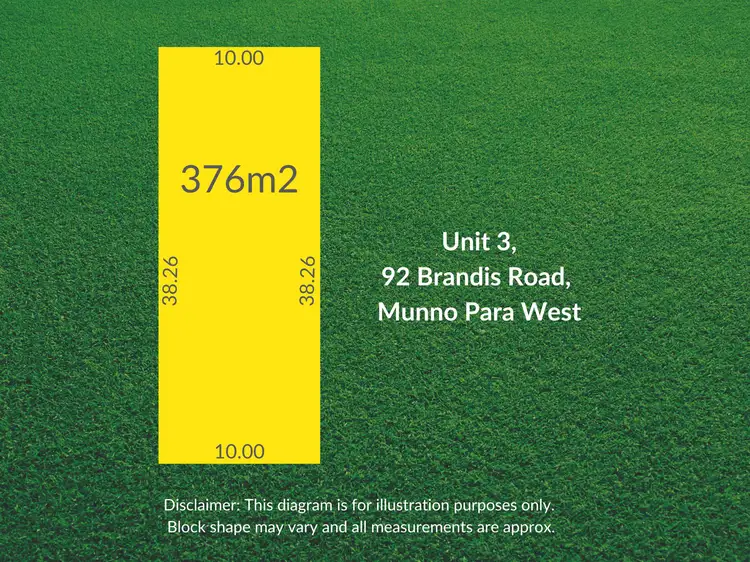 LOT 3, 92 Brandis Road, Munno Para West SA 5115