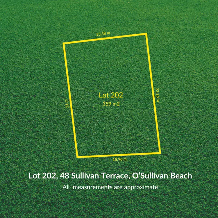 Main view of Homely land listing, LOT 202, 48 Sullivan Terrace, O'sullivan Beach SA 5166