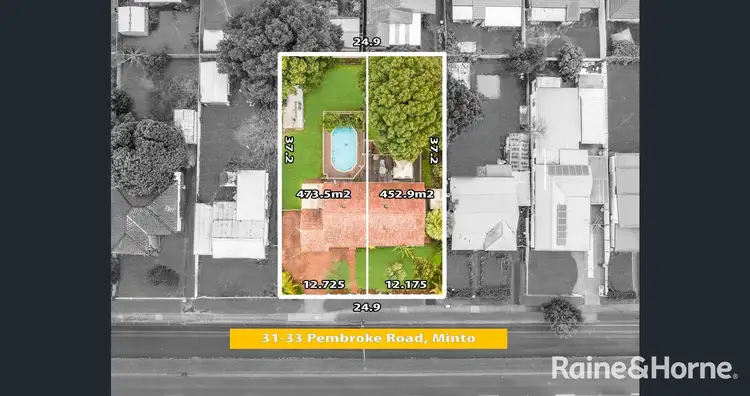 Main view of Homely house listing, 31-33 Pembroke Road, Minto NSW 2566