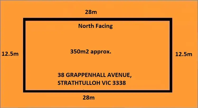 Main view of Homely land listing, 38 Grappenhall Avenue, Strathtulloh VIC 3338