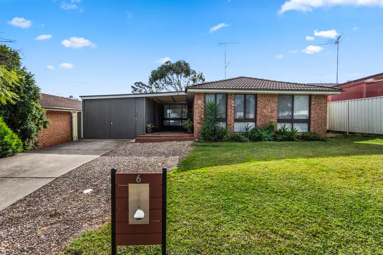 Main view of Homely house listing, 6 Milburn Street, Quakers Hill NSW 2763