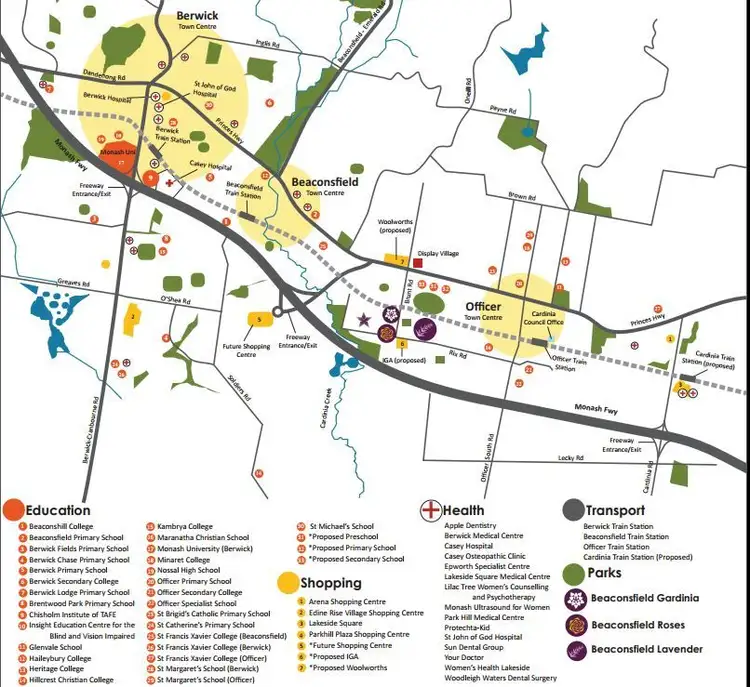 Third view of Homely land listing, 3 Wattle Crescent, Beaconsfield VIC 3807