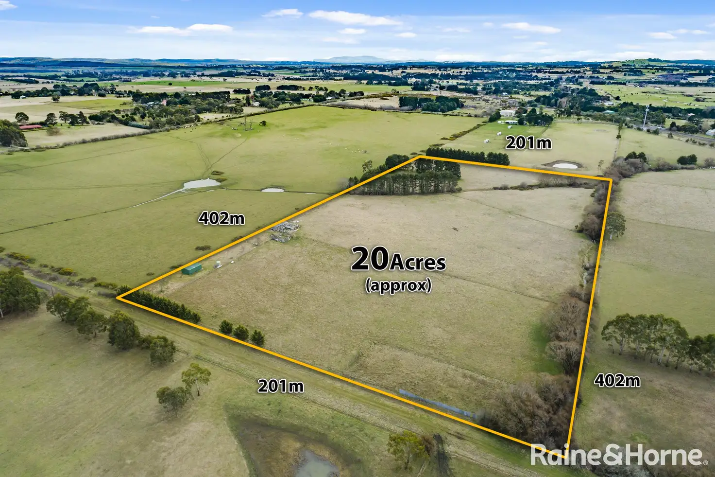 Main view of Homely land listing, 207 Donnelly Road, Kyneton VIC 3444
