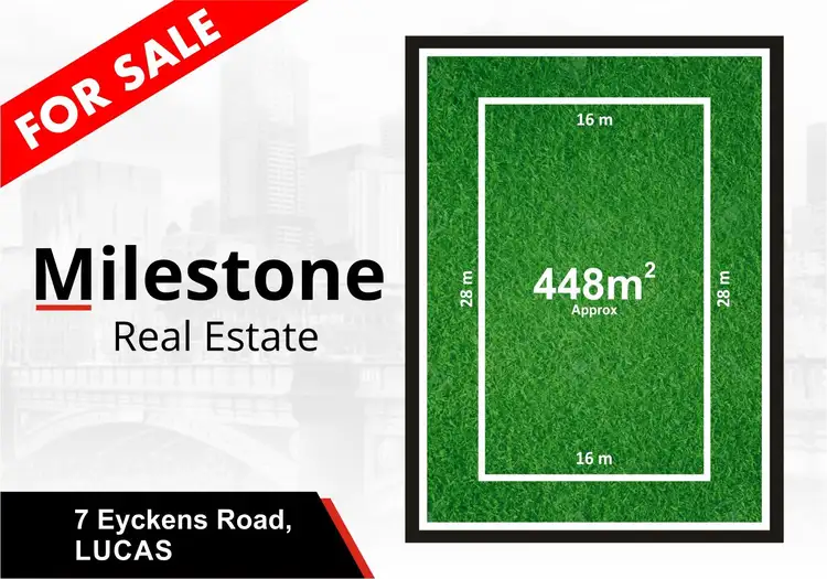 Main view of Homely land listing, 7 Eyckens Road.., Lucas VIC 3350