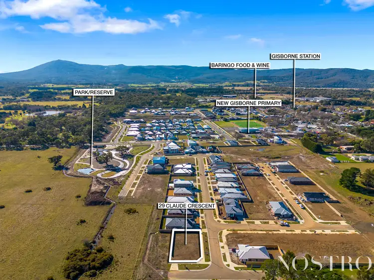 Main view of Homely land listing, 29 Claude Crescent, New Gisborne VIC 3438