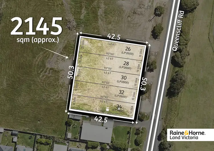 Third view of Homely land listing, 26-34 Queenscliff Road, Portarlington VIC 3223