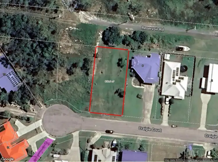 Second view of Homely land listing, 8 Craigie Court, Bowen QLD 4805