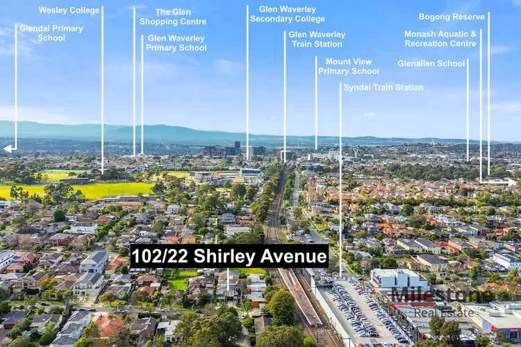 Second view of Homely apartment listing, 102/22 Shirley Avenue, Glen Waverley VIC 3150