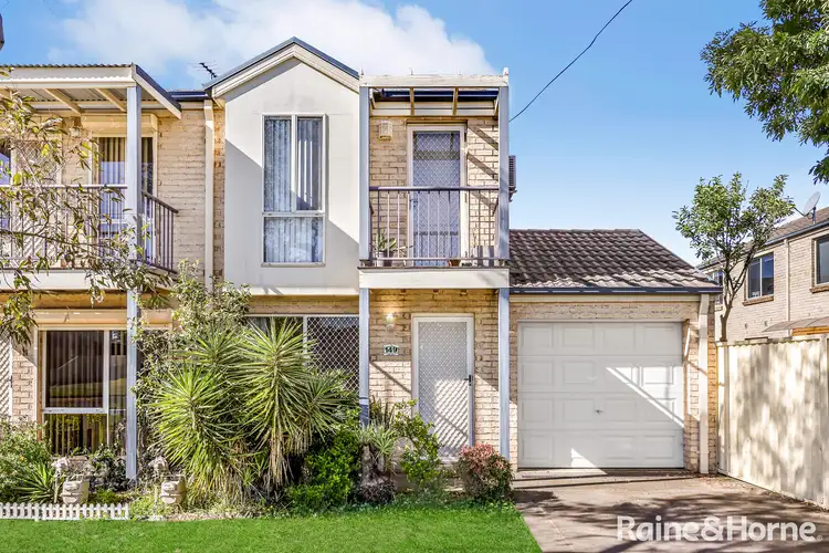 Main view of Homely townhouse listing, 12/151 Hyatts Road, Plumpton NSW 2761