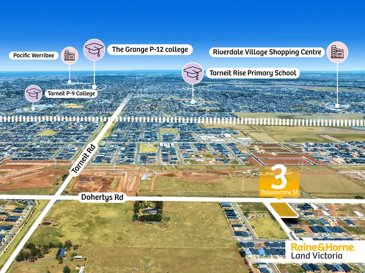 Main view of Homely land listing, 3 Travancore Street, Tarneit VIC 3029