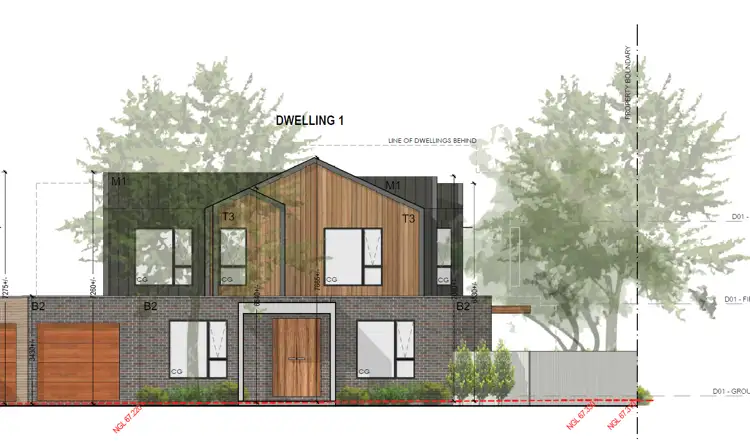 Main view of Homely townhouse listing, 43 Woorite Place, Keilor East VIC 3033