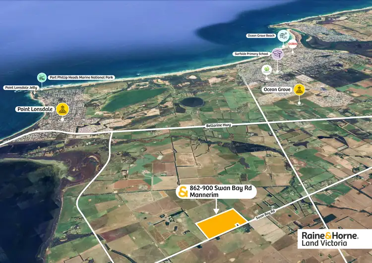 Third view of Homely land listing, 862-900 Swan Bay Road, Mannerim VIC 3222