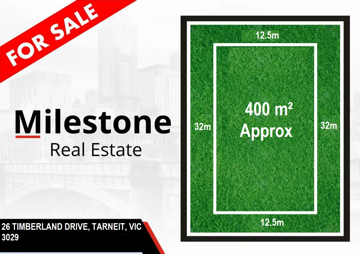 Main view of Homely land listing, 26 TIMBERLAND DRIVE, Tarneit VIC 3029