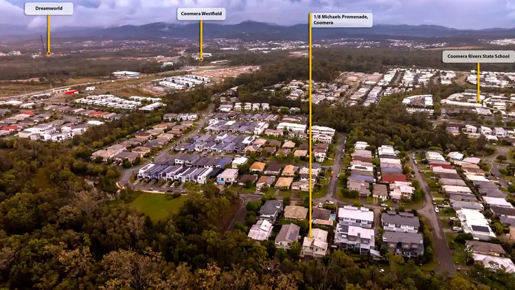 Fifth view of Homely house listing, 1/8 Michaels Promenade, Coomera QLD 4209