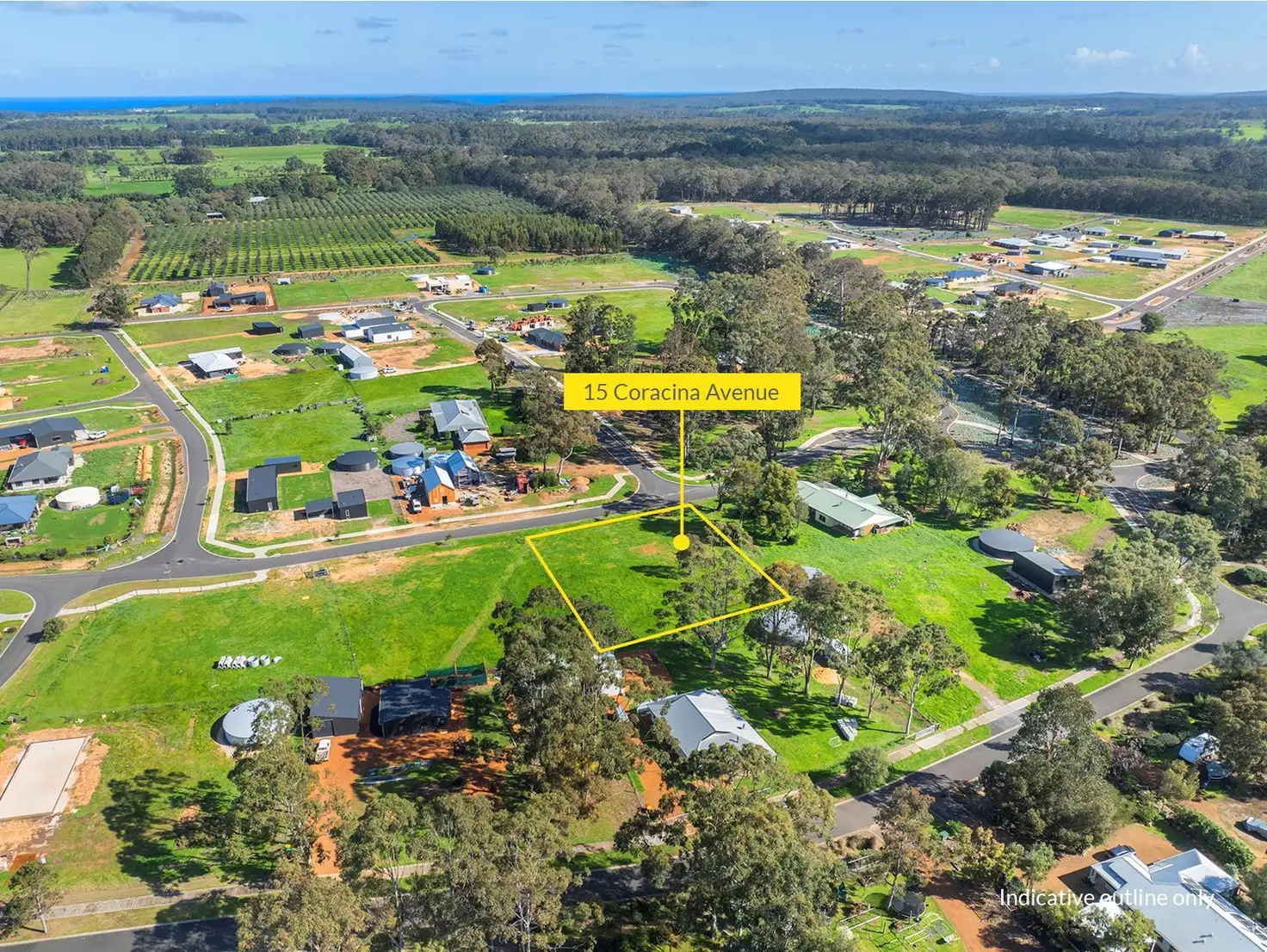 Main view of Homely land listing, 15 Coracina Avenue, Witchcliffe WA 6286