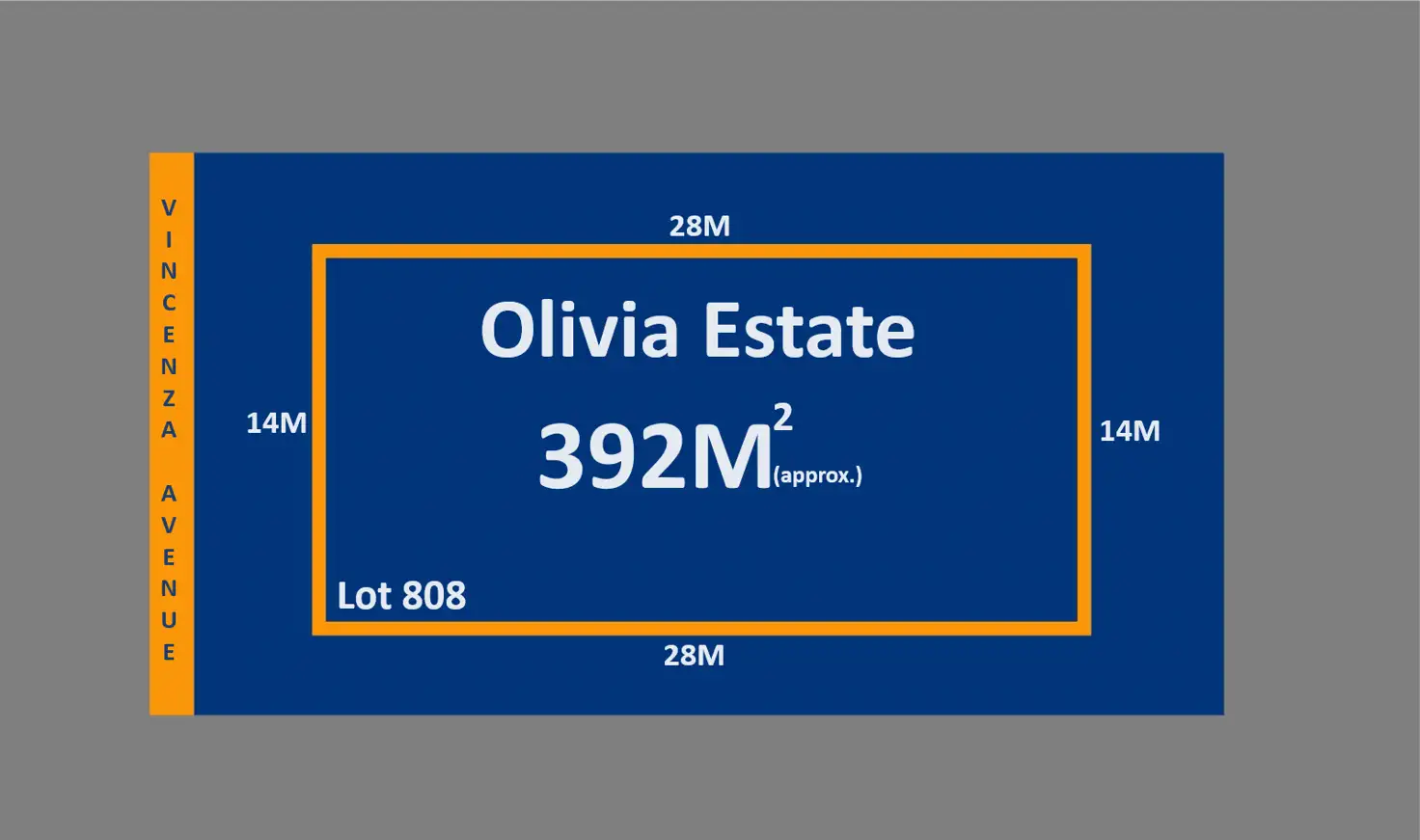 Main view of Homely land listing, Lot 808 Vincenza Avenue, Truganina VIC 3029
