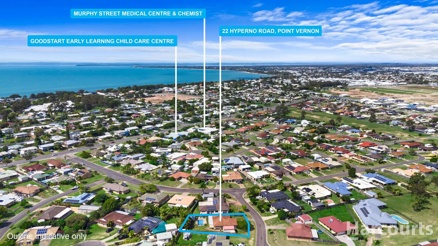 Main view of Homely house listing, 22 Hyperno Road, Point Vernon QLD 4655