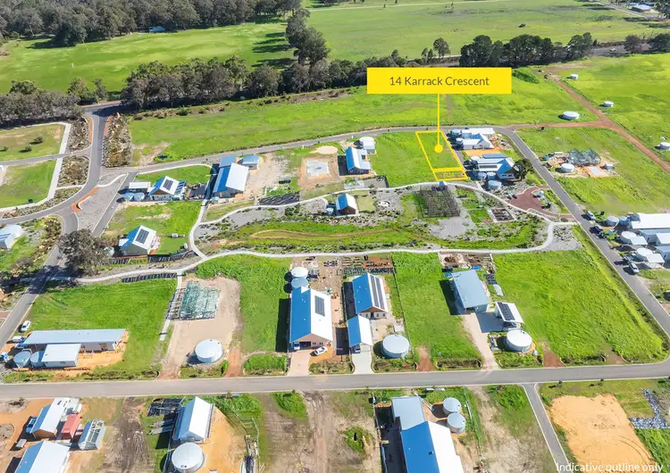 Fifth view of Homely land listing, 14 Karrack Crescent, Witchcliffe WA 6286
