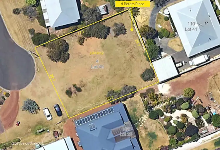Third view of Homely land listing, 4 Peters Place, Augusta WA 6290