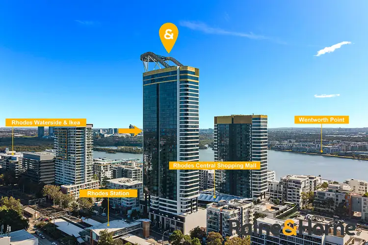 Fourth view of Homely apartment listing, 2405/8 Walker Street, Rhodes NSW 2138