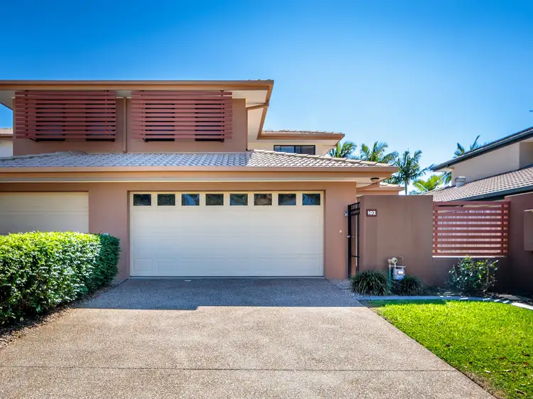 Main view of Homely townhouse listing, 102/136 Palm Meadows Drive, Carrara QLD 4211