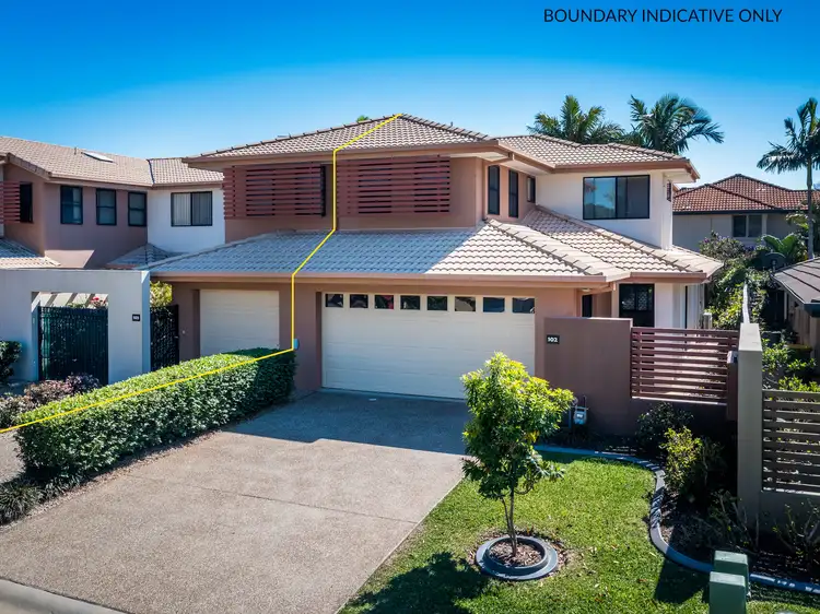Second view of Homely townhouse listing, 102/136 Palm Meadows Drive, Carrara QLD 4211