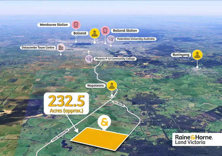 Main view of Homely land listing, CA A21A Nine Mile Road, Napoleons VIC 3352