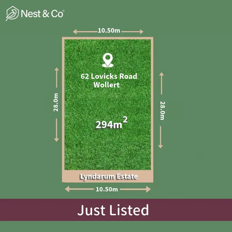 Main view of Homely land listing, 62 Lovicks Road, Wollert VIC 3750