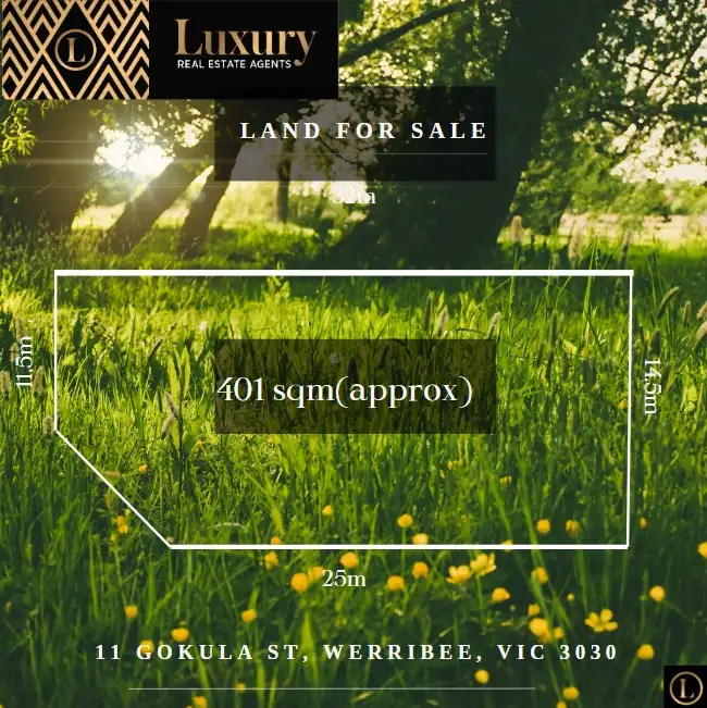 Main view of Homely land listing, 11 GOKULA STREET, Werribee VIC 3030