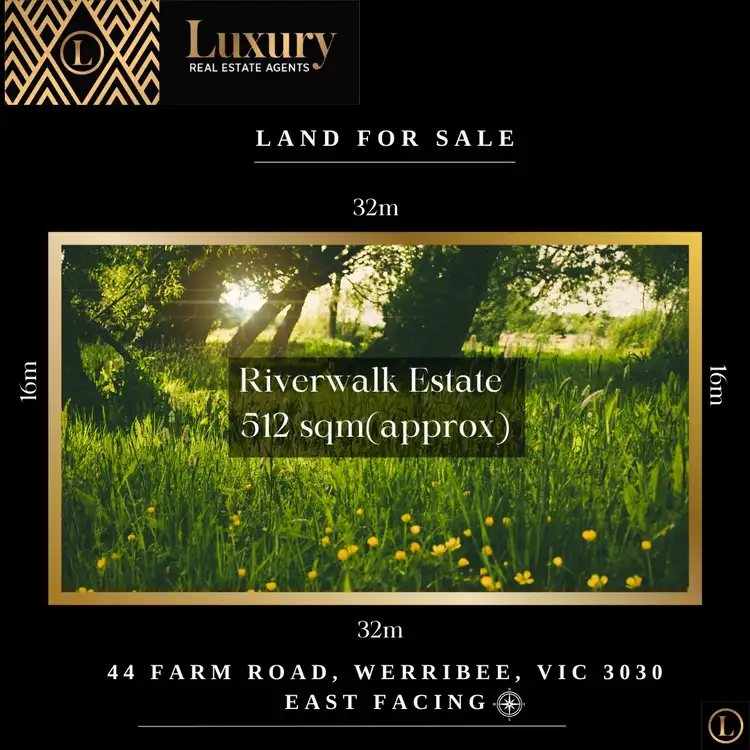 Main view of Homely land listing, 44 FARM ROAD, Werribee VIC 3030