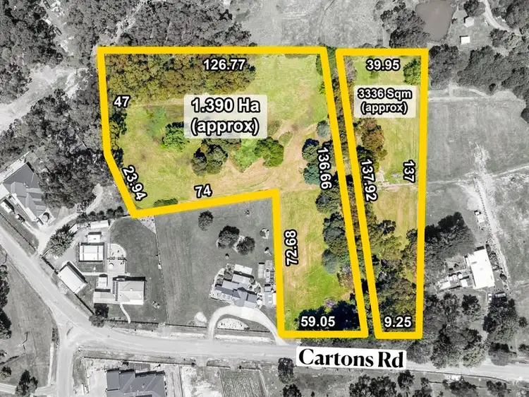 Main view of Homely land listing, 14 Cartons Road, Gordon VIC 3345