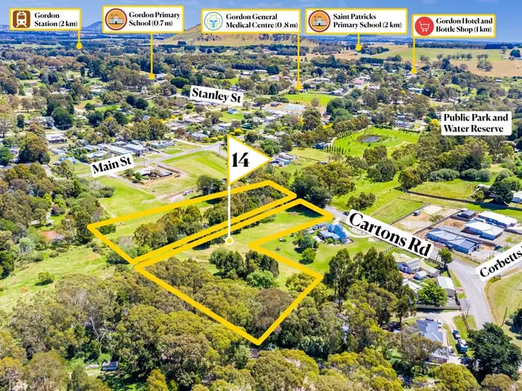Fourth view of Homely land listing, 14 Cartons Road, Gordon VIC 3345