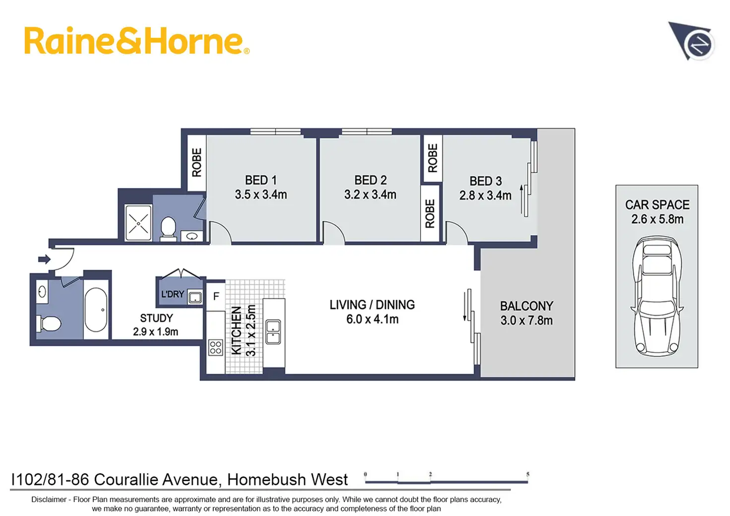 Main view of Homely apartment listing, 102/81-86 Courallie Ave, Homebush West NSW 2140