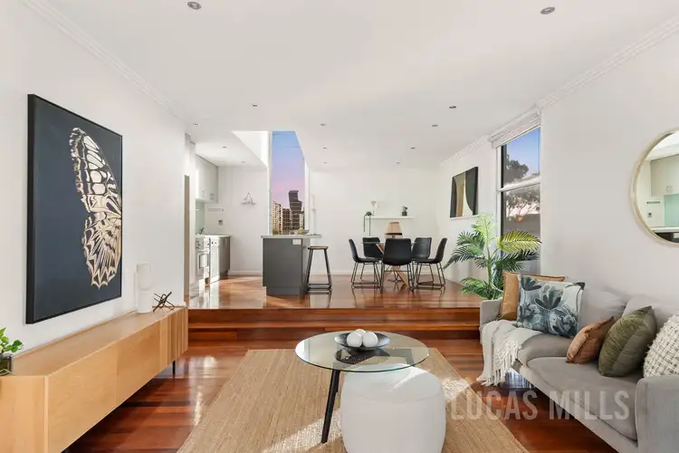 Second view of Homely townhouse listing, 1/123 Stanley Street, West Melbourne VIC 3003