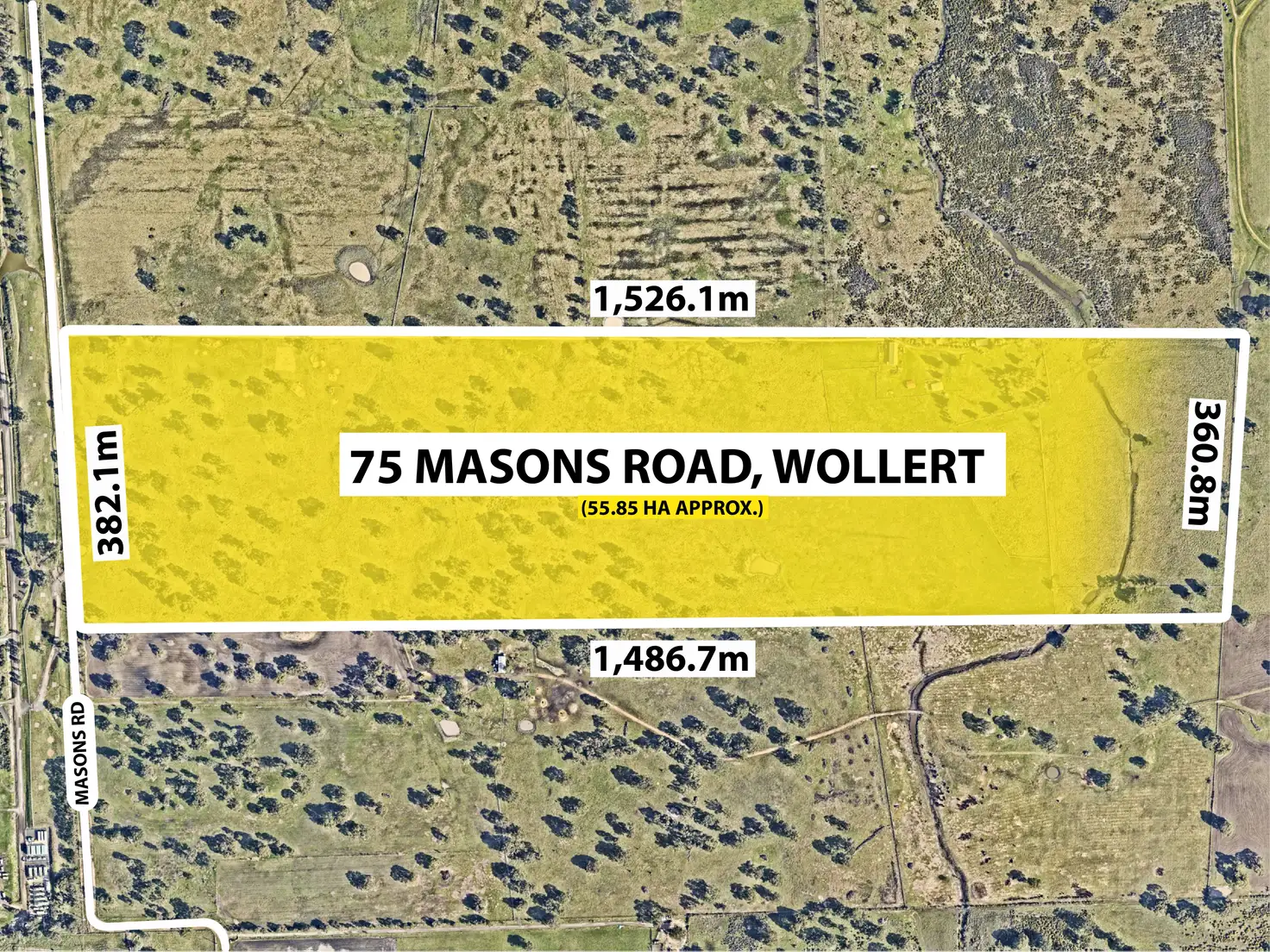 Main view of Homely land listing, 75 Masons Road, Wollert VIC 3750