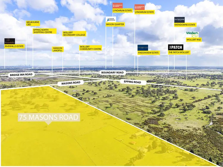Second view of Homely land listing, 75 Masons Road, Wollert VIC 3750