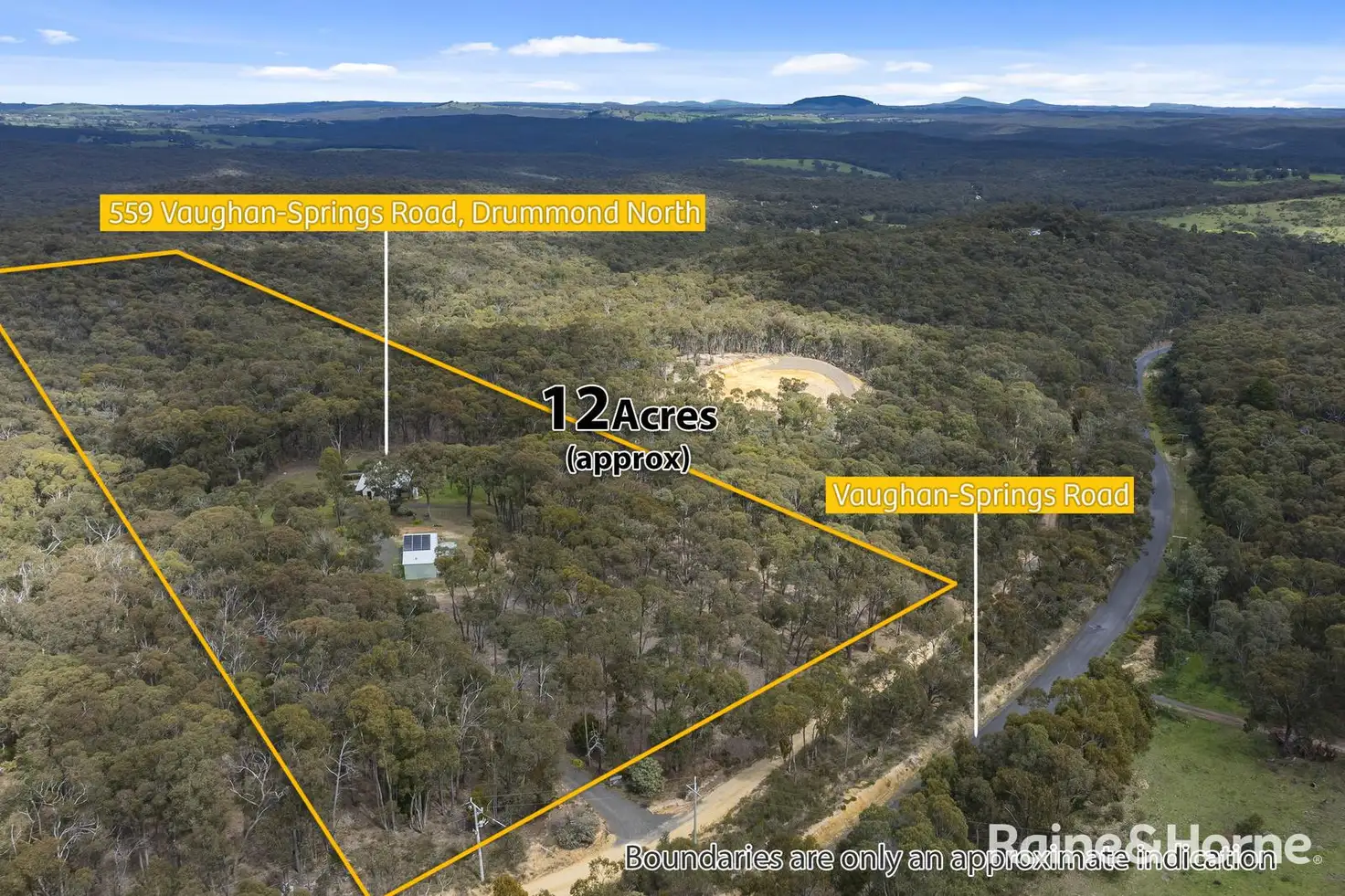 Main view of Homely house listing, 559 Vaughan Springs Road, Drummond North VIC 3446