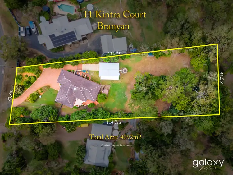 Second view of Homely house listing, 11 Kintra Court, Branyan QLD 4670