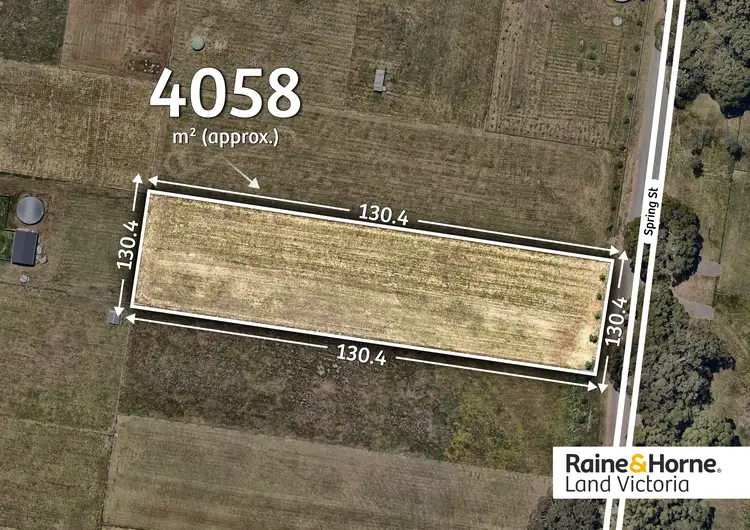 Main view of Homely land listing, 9 Spring Street, Glenlyon VIC 3461