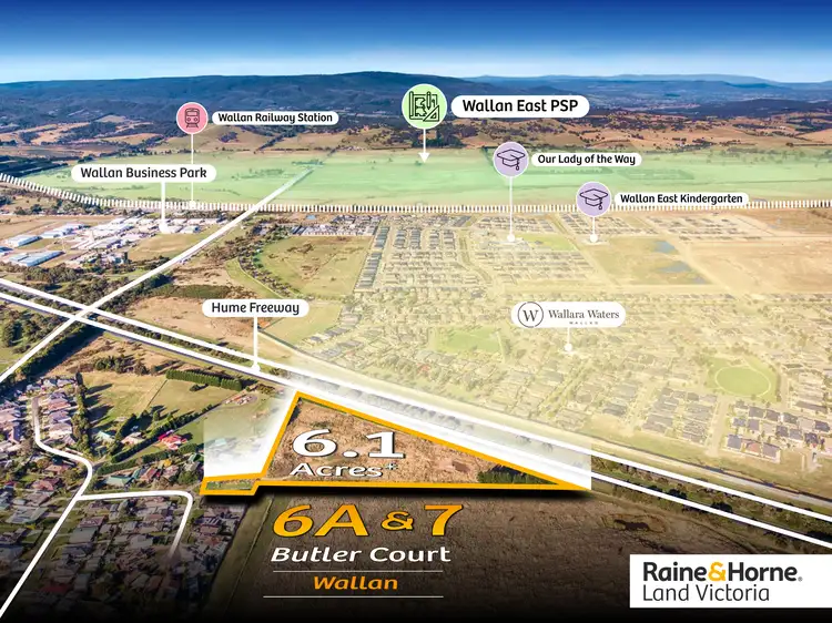 Second view of Homely land listing, 6A & 7 Butler Court, Wallan VIC 3756