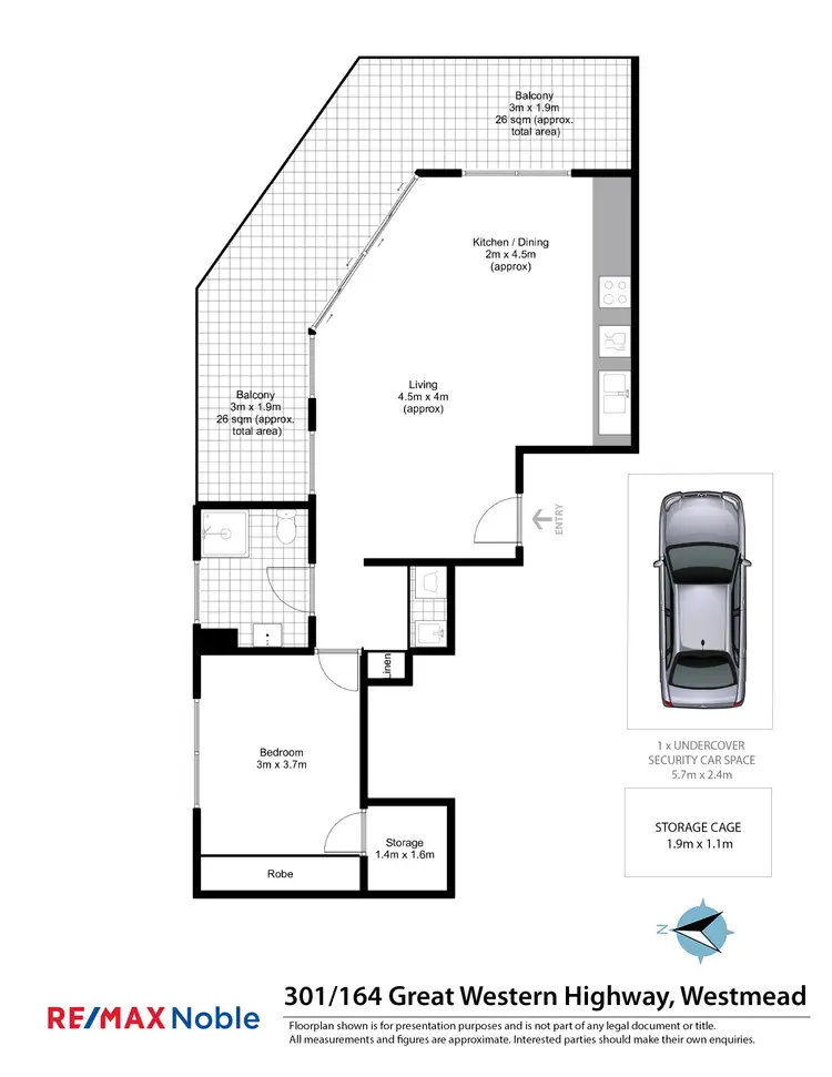 Fifth view of Homely apartment listing, 301/164 Great Western Highway, Westmead NSW 2145