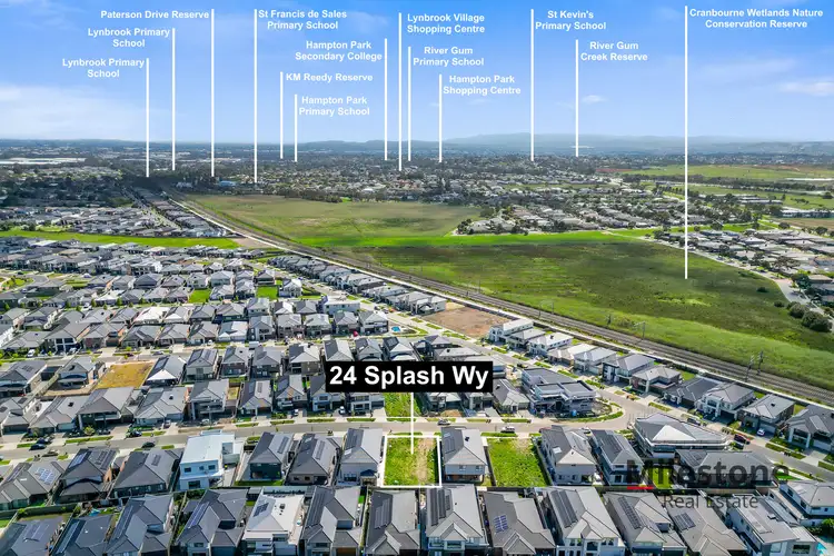 Third view of Homely land listing, 24 Splash Way, Lyndhurst VIC 3975