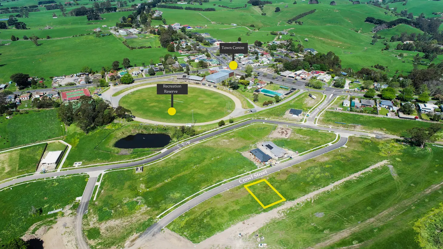 Main view of Homely land listing, 13 Crowl Street, Poowong VIC 3988