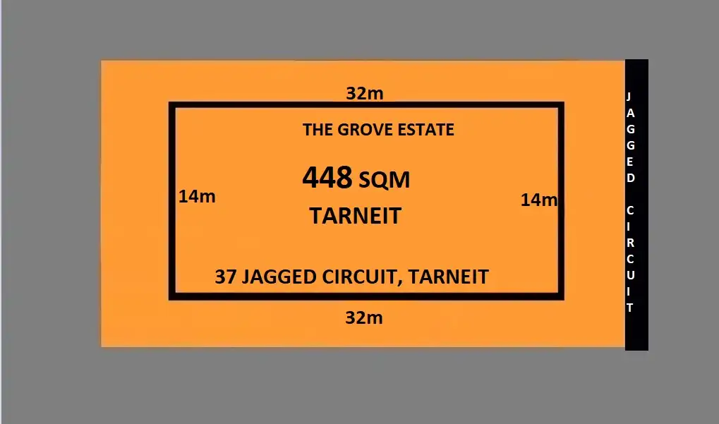 Main view of Homely land listing, 37 Jagged Circuit, Tarneit VIC 3029