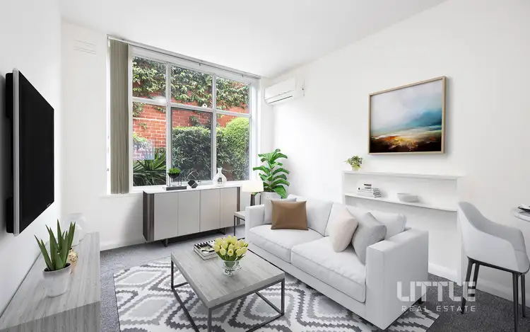 Second view of Homely apartment listing, 3/182 Coppin Street, Richmond VIC 3121