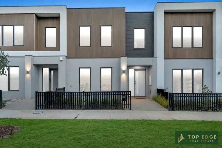Main view of Homely townhouse listing, 25 Mustang Circuit, Bonnie Brook VIC 3335